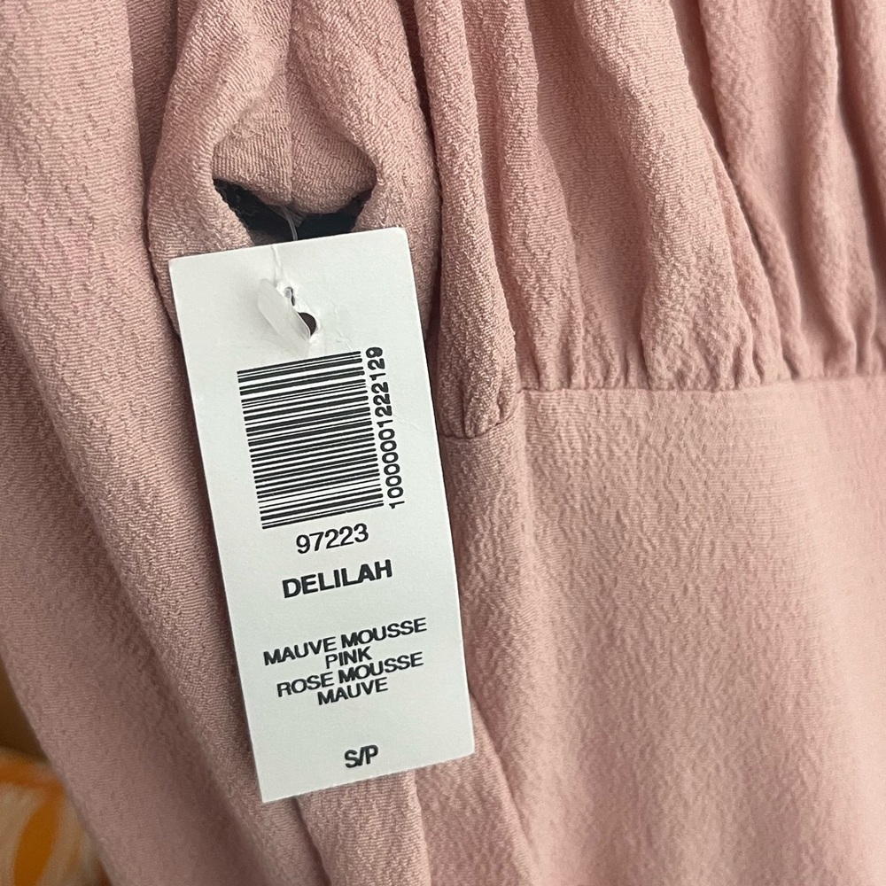 NWT Aritzia Sunday Best Delilah Long Sleeve Mini Dress - Picture 3 of 5